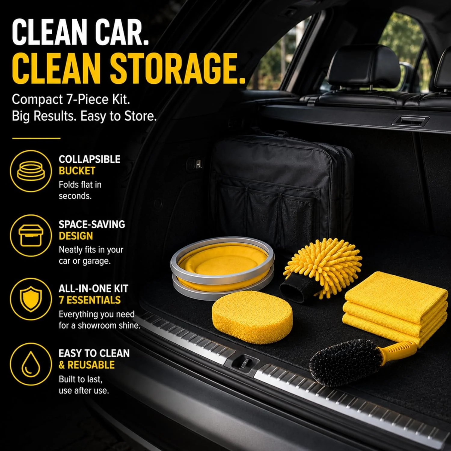 Car Cleaning Kit – Car Washing Kit - Image 6