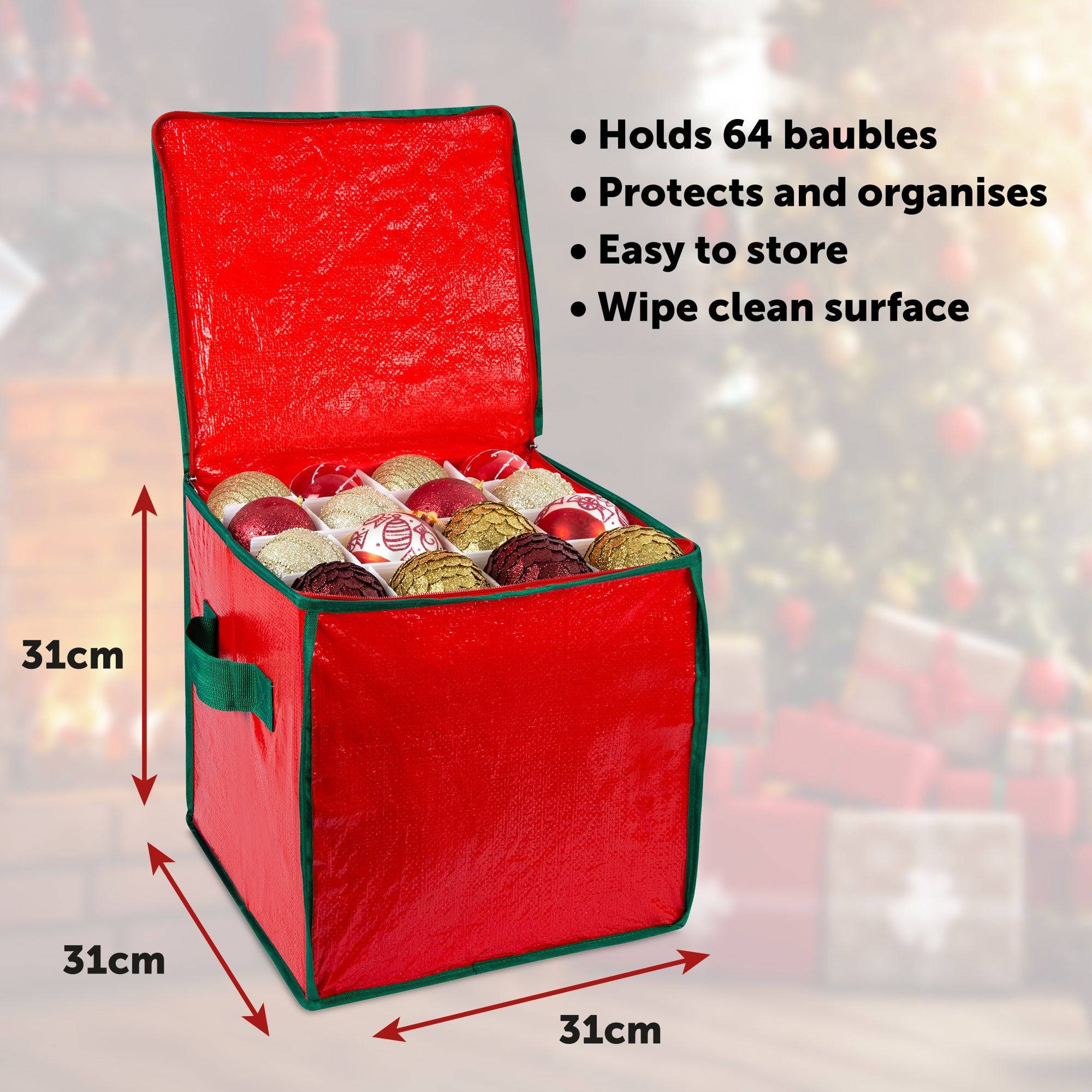 Christmas Ornament Storage Bag - DSL - Image 4