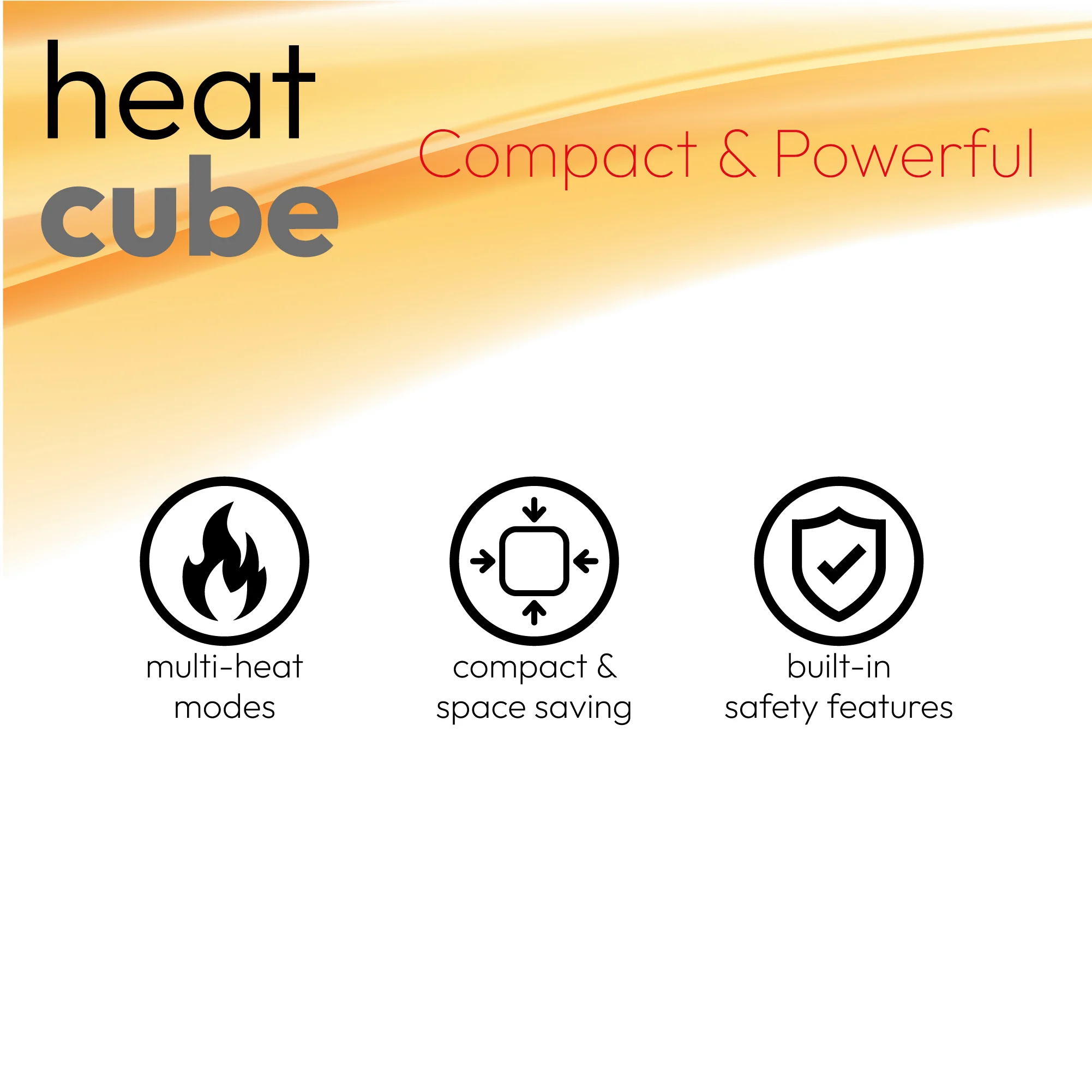 iN Mini Heater | Compact Electric Heater (1000W) - Image 2