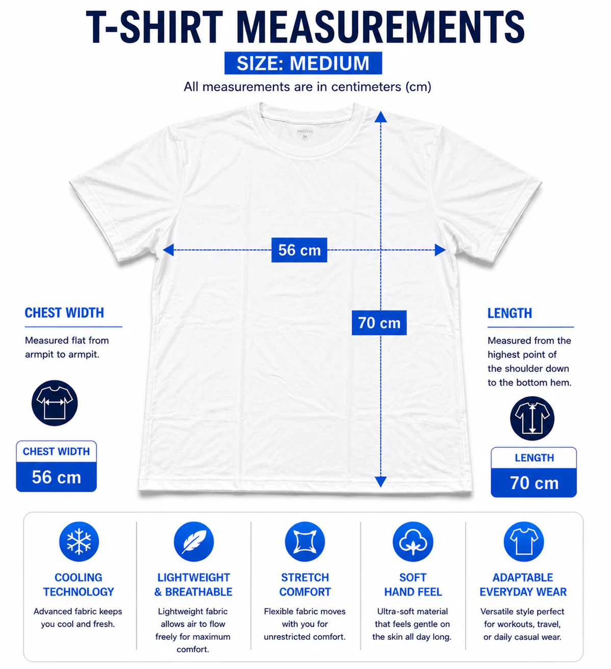iN Cooling T-Shirts for Men Breathable Short Sleeve Summer T-Shirt, Stretch Fit, Moisture - Wicking - Image 10
