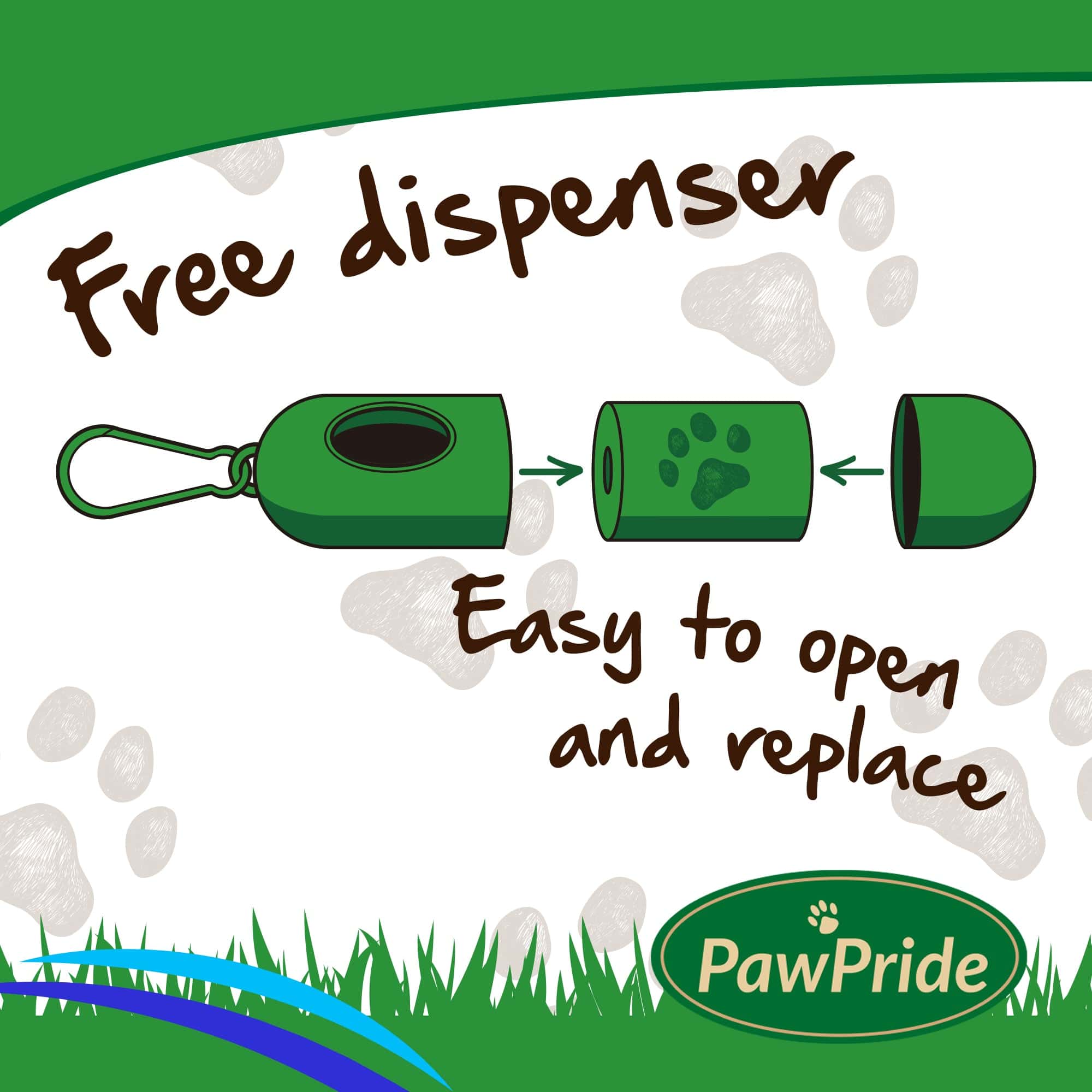 Dog Poo Bags (Lavender) - PawPride - Image 3