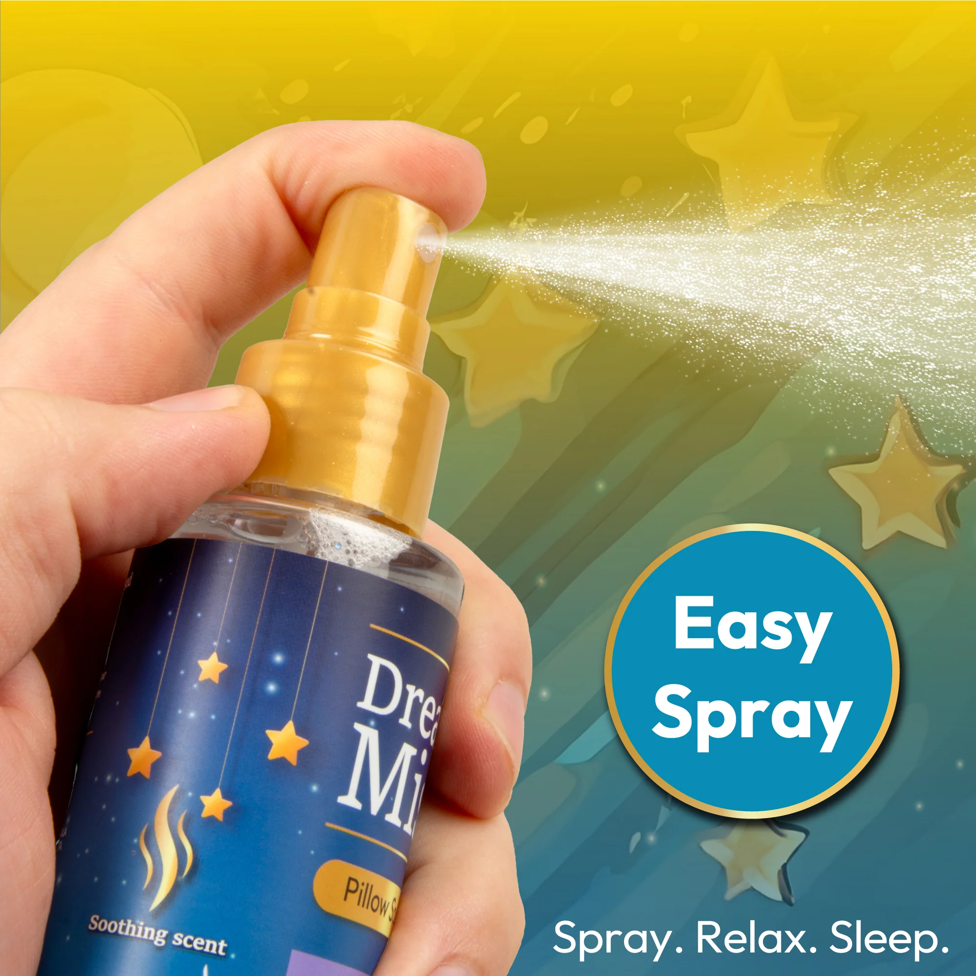 Dream Mist Pillow Spray, Infused with Lavender & Chamomile Essential Oils - iN Home - Image 5