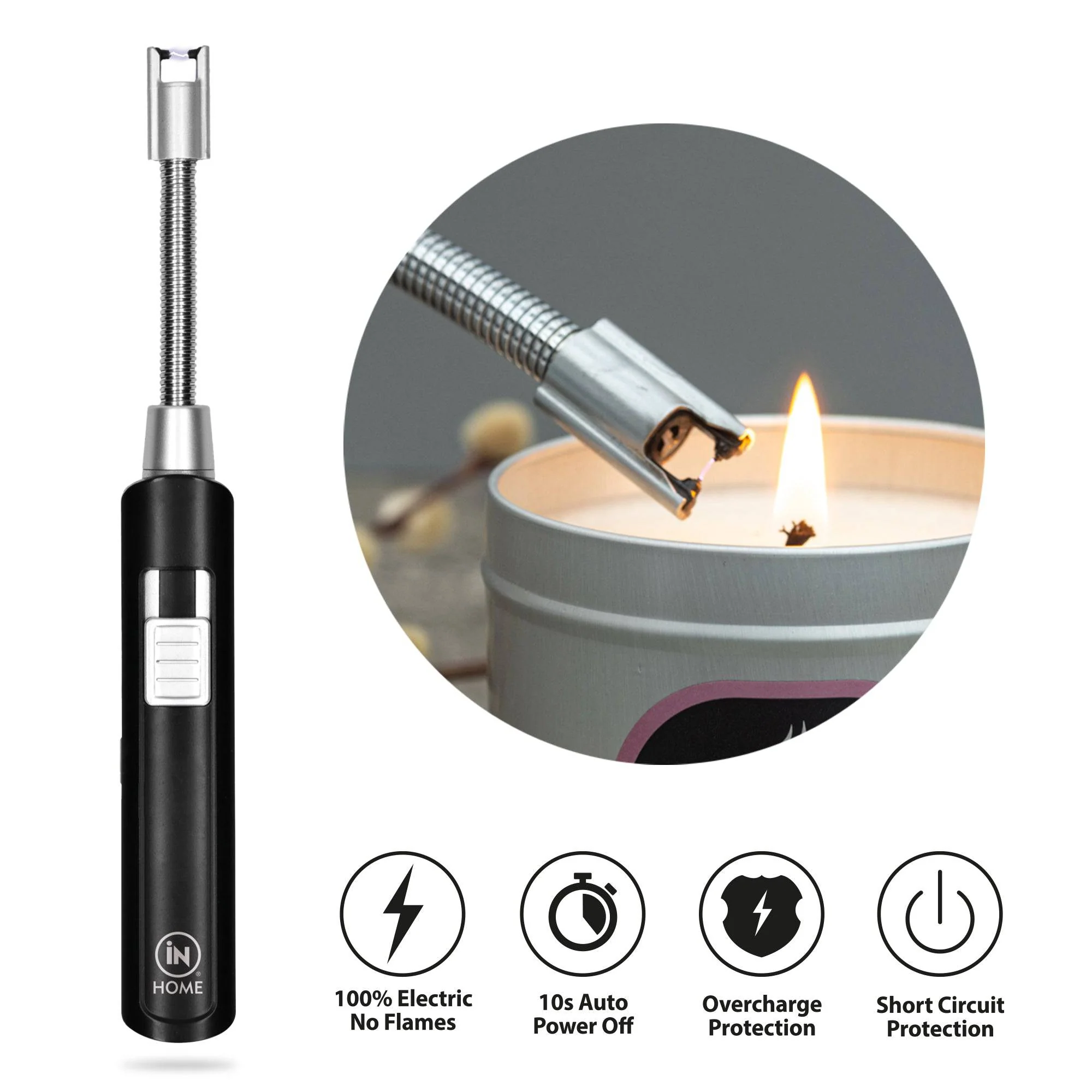 Electric Rechargeable Arc Lighter - iN Home - Image 6