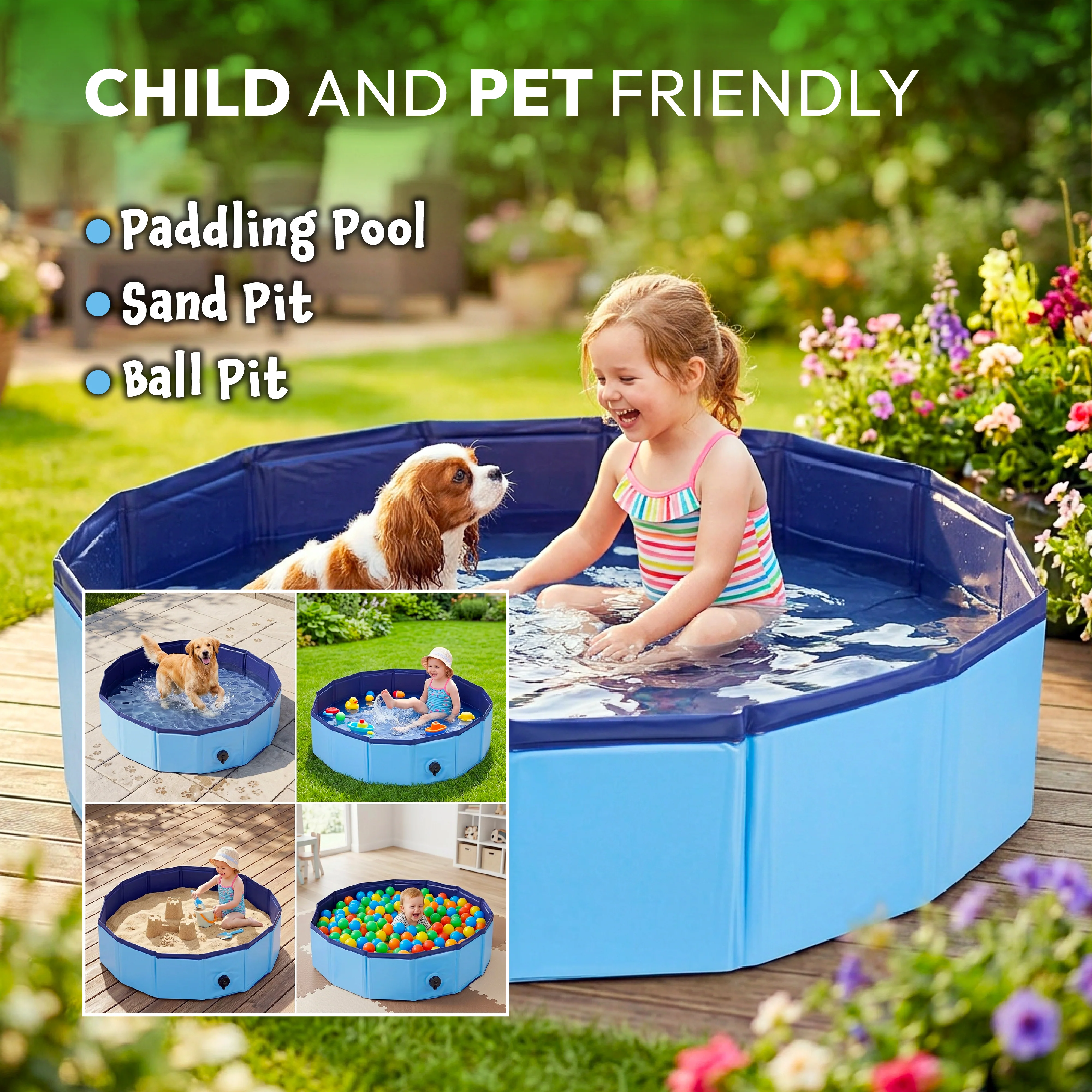 Foldable Dog Paddling Pool - PawPride - Image 9