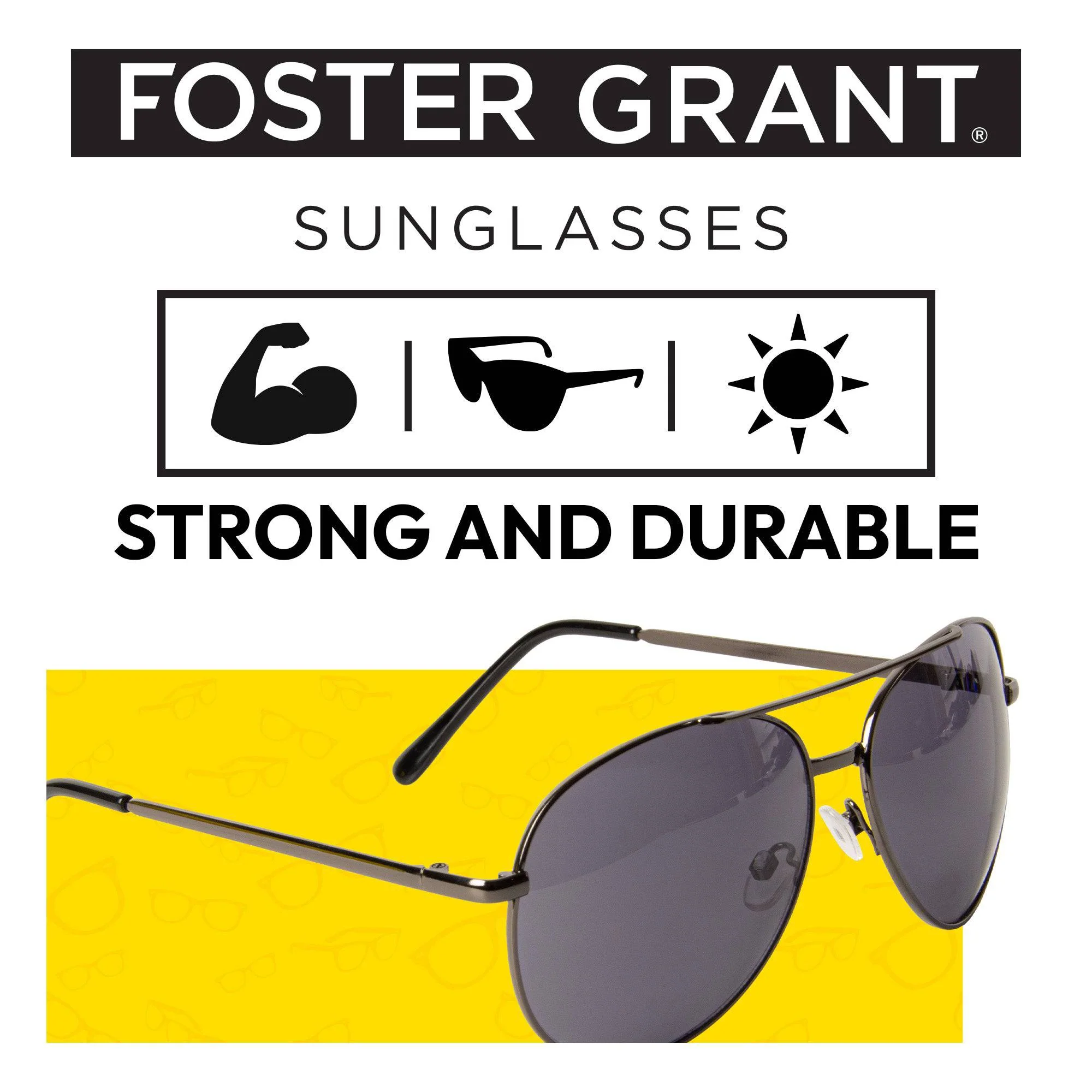 Foster Grant Sunglasses for Men and Women - Image 3