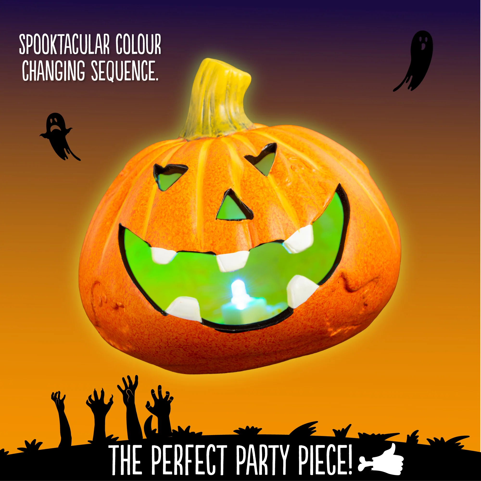 Halloween Decoration LED Pumpkin Head - Image 8