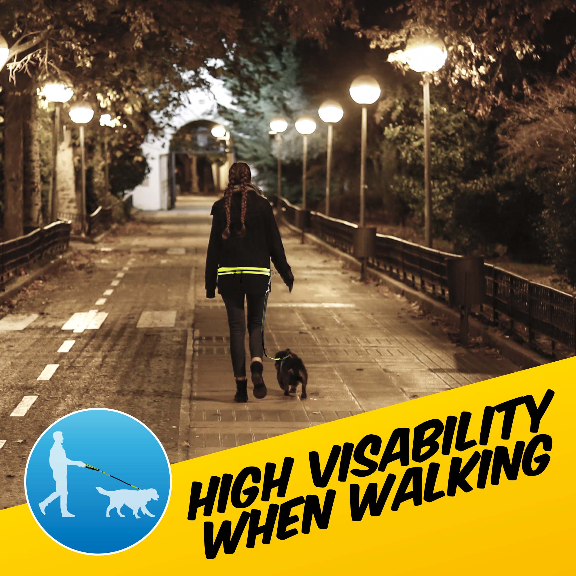 Hi-Vis Dog Lead - Pawpride - Image 6