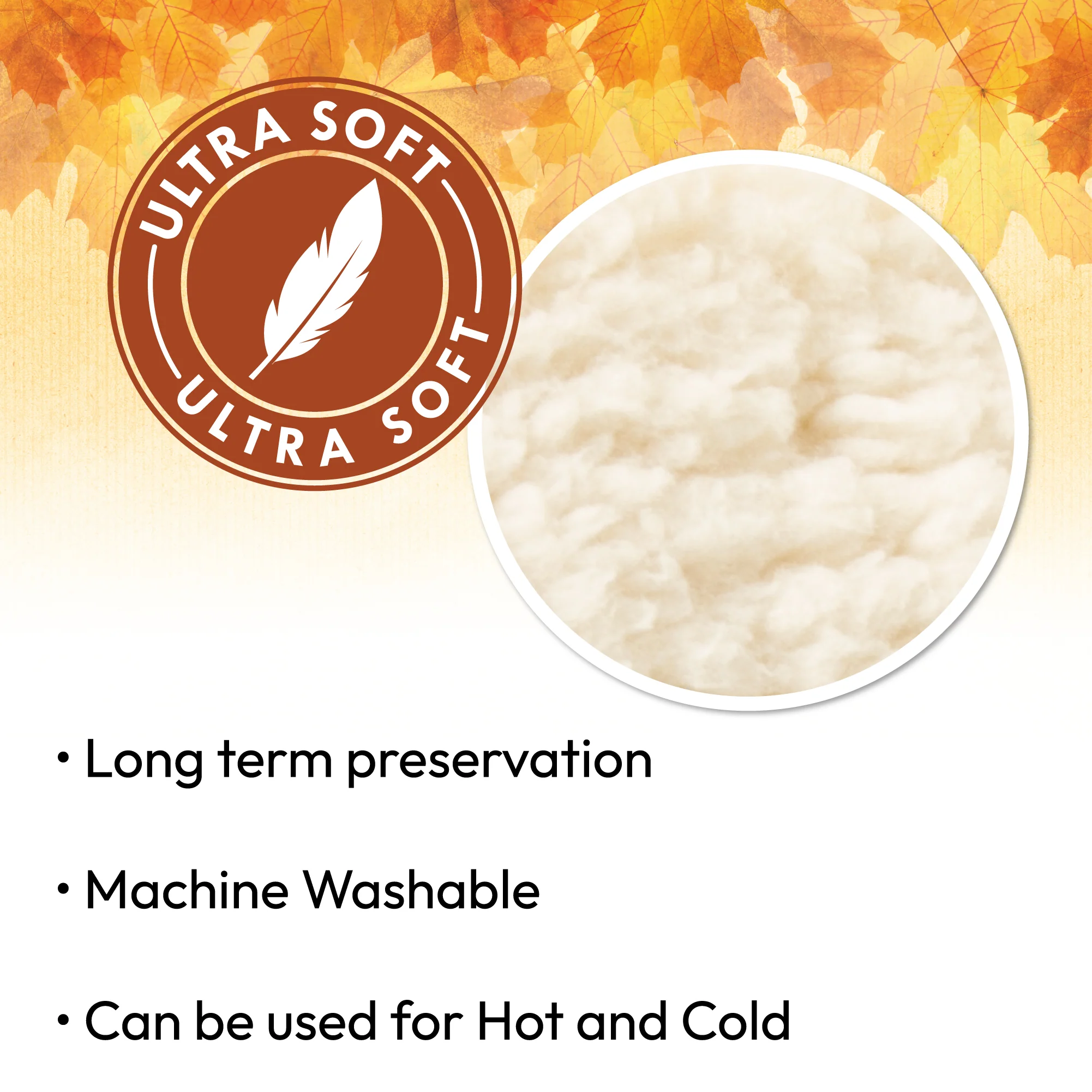 Hot Water Bottle with Soft Cover - White - Image 4