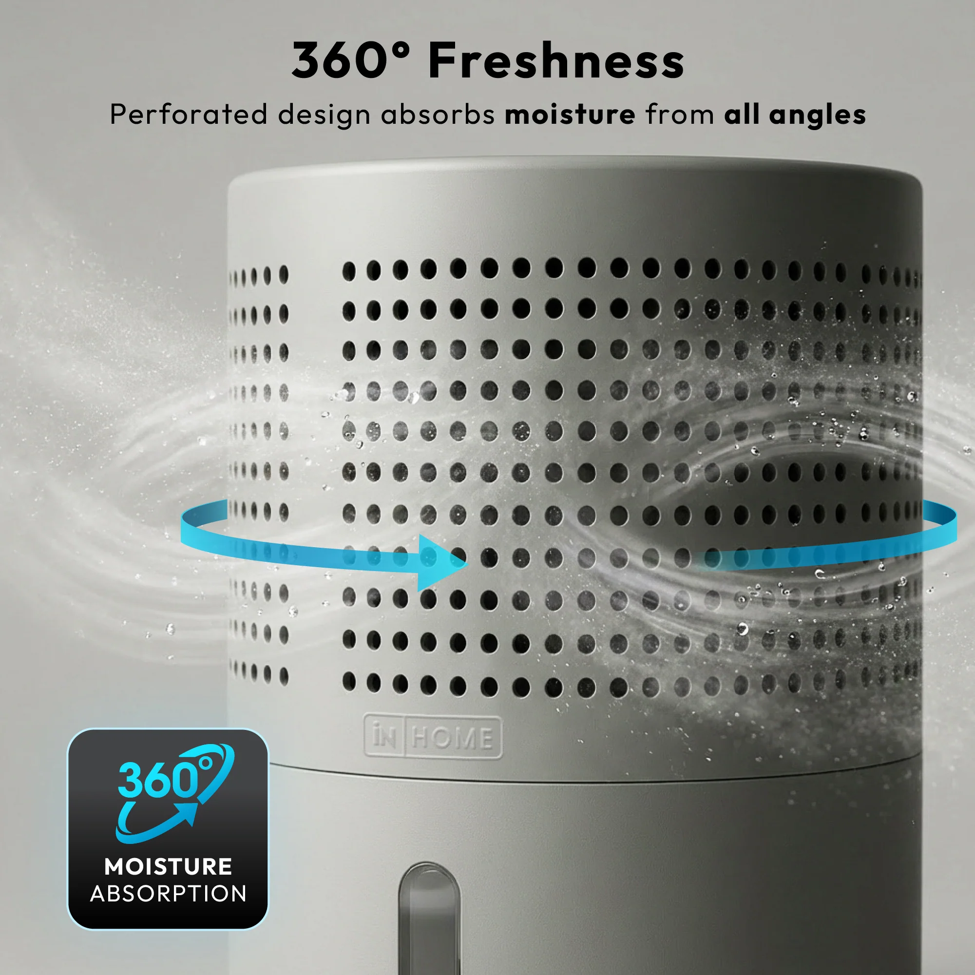 iN Dehumidifier with 2×300g Refillable Absorb Bags | UK Safety Compliant | Zero Energy Consumption Moisture Absorber - Image 4