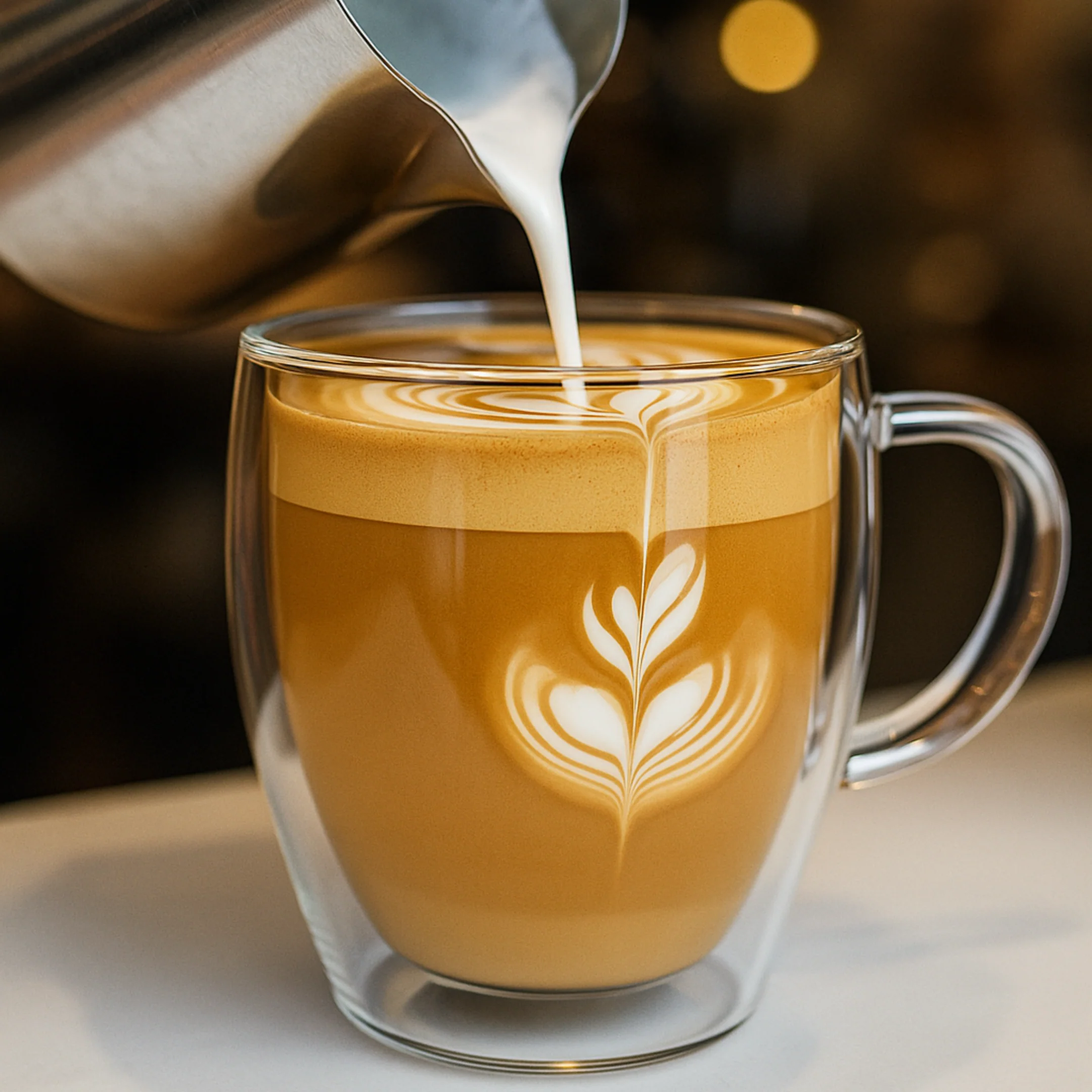 iN Insulated Glass Mug 350ml – Double Wall Borosilicate Glass Coffee Cup for Hot & Cold Drinks - Image 6