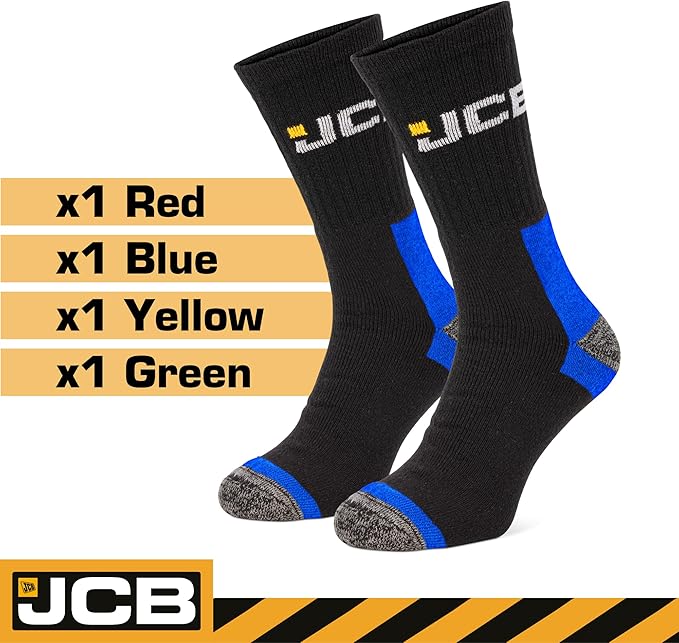 JCB Work Socks - Work Wear Boot Socks - Image 6