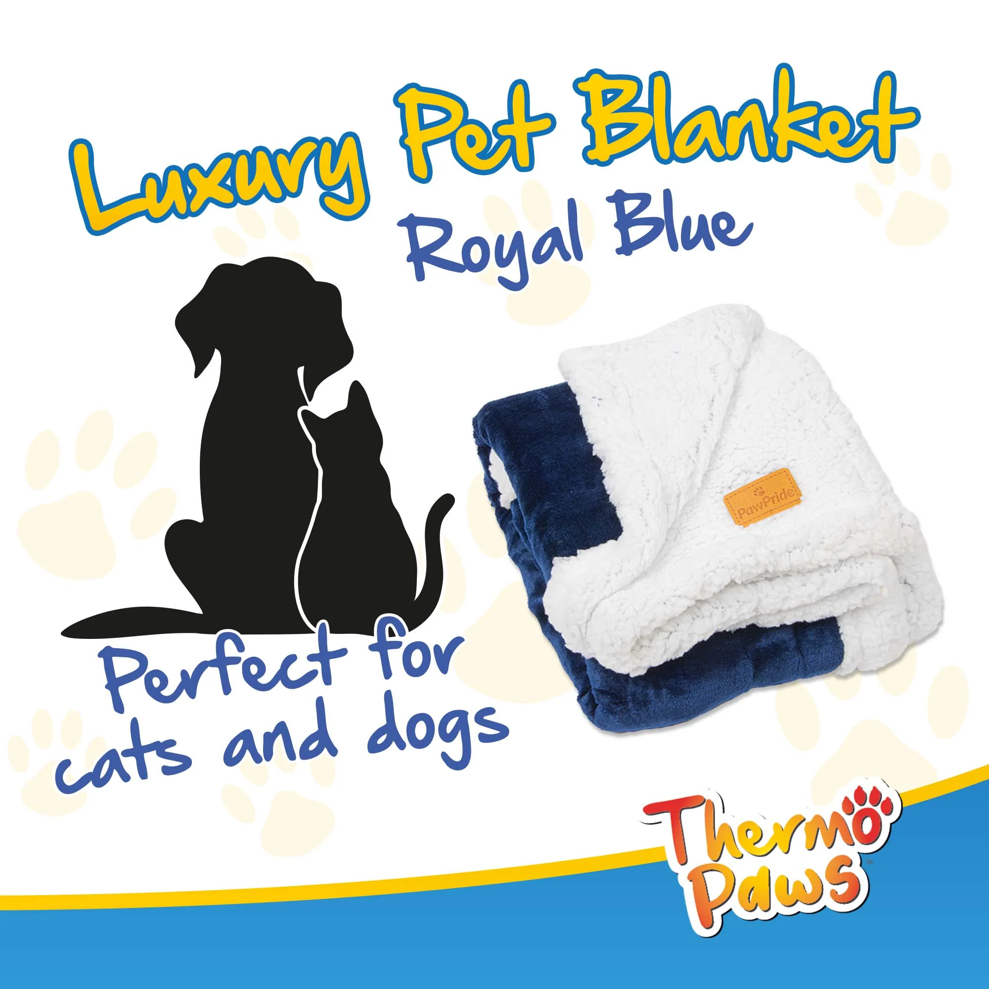 Luxury Pet Blanket (Blue) - PawPride - Image 4