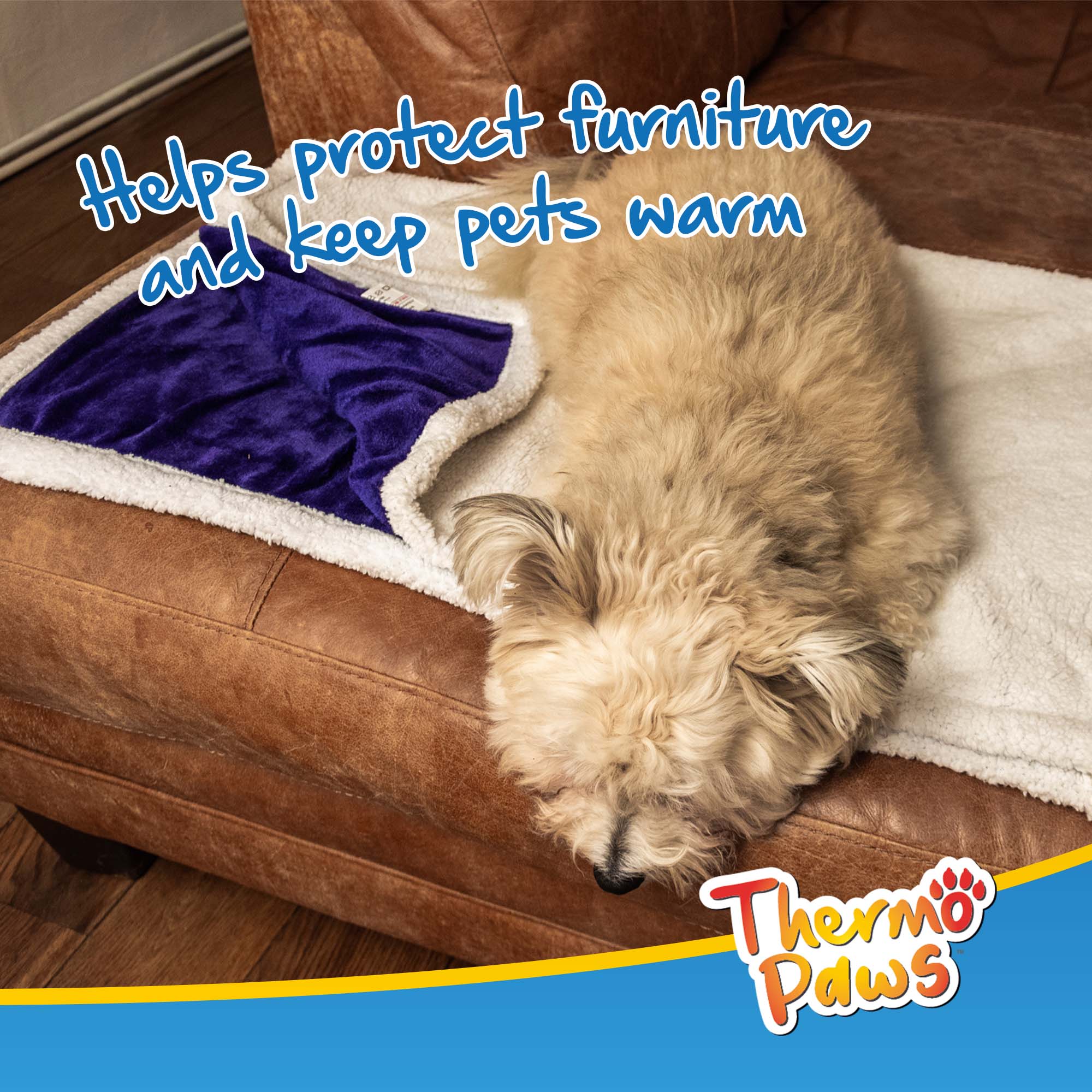 Luxury Pet Blanket (Blue) - PawPride - Image 7