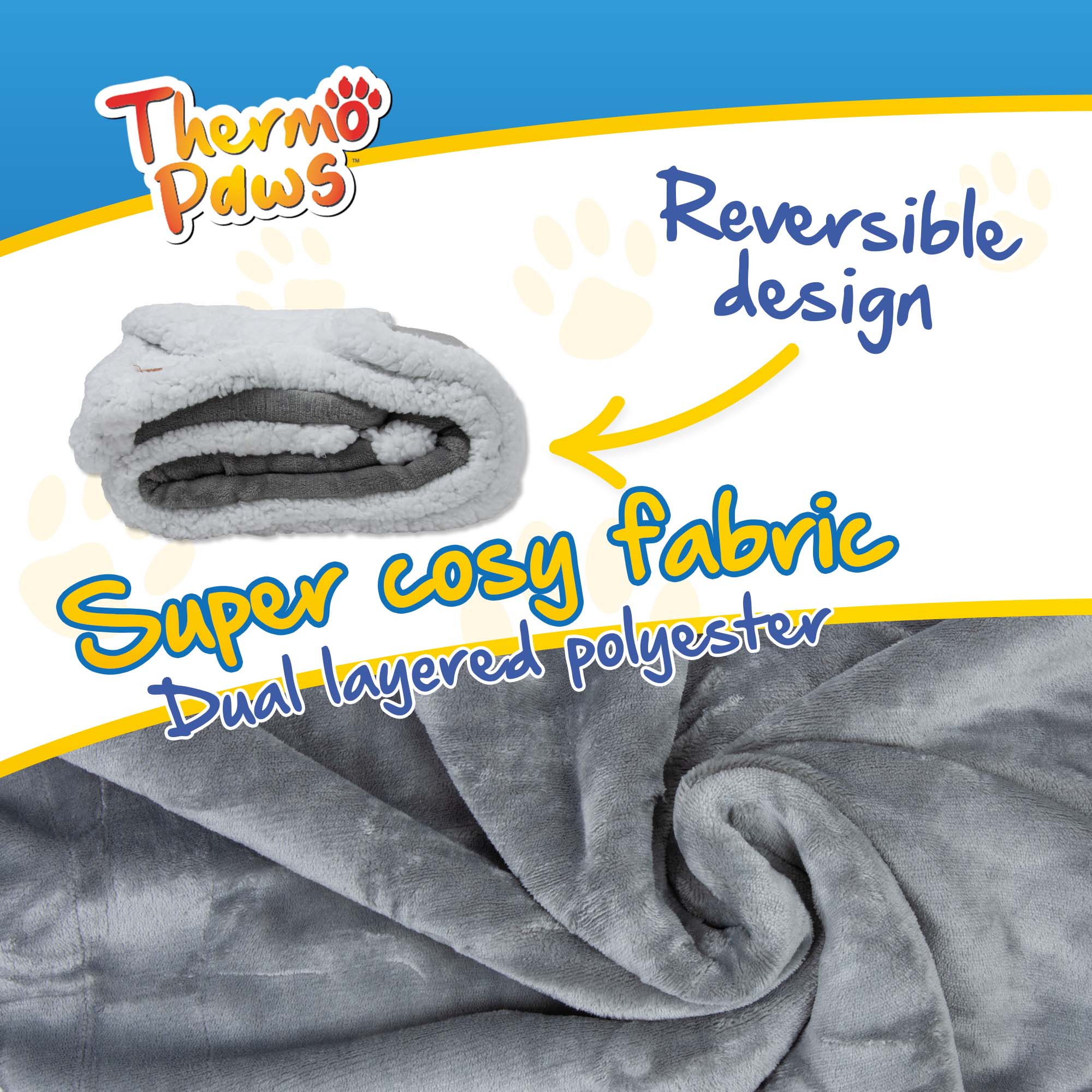 Luxury Pet Blanket (Grey) - Image 5