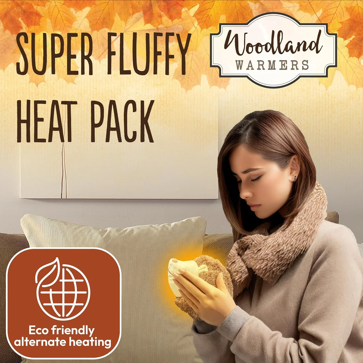 Microwavable Plush Wheat & Lavender Heat Pack | Heating Pads | Heatable (Deer) - Image 3
