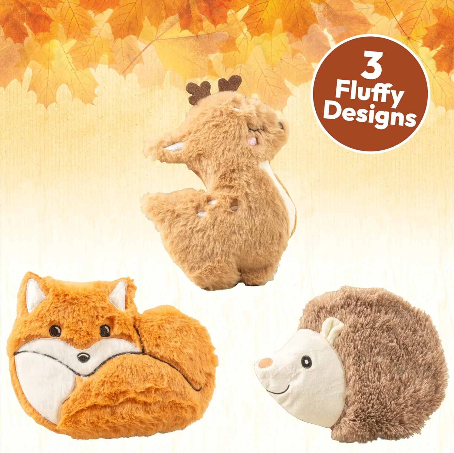 Microwavable Plush Wheat & Lavender Heat Pack | Heating Pads | Heatable (Deer) - Image 7