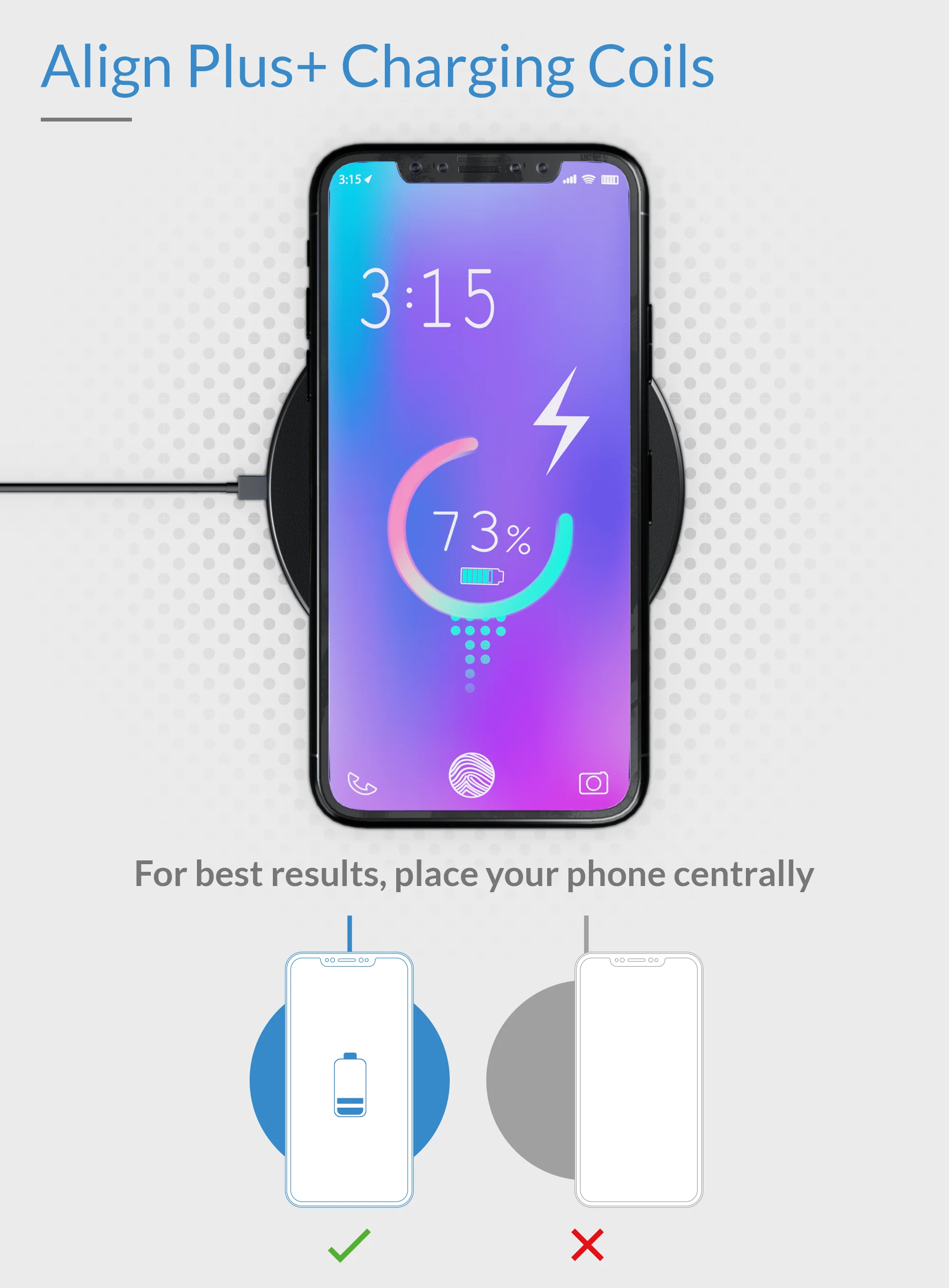 Qi Wireless Charging Pad - iN Tech - Image 6