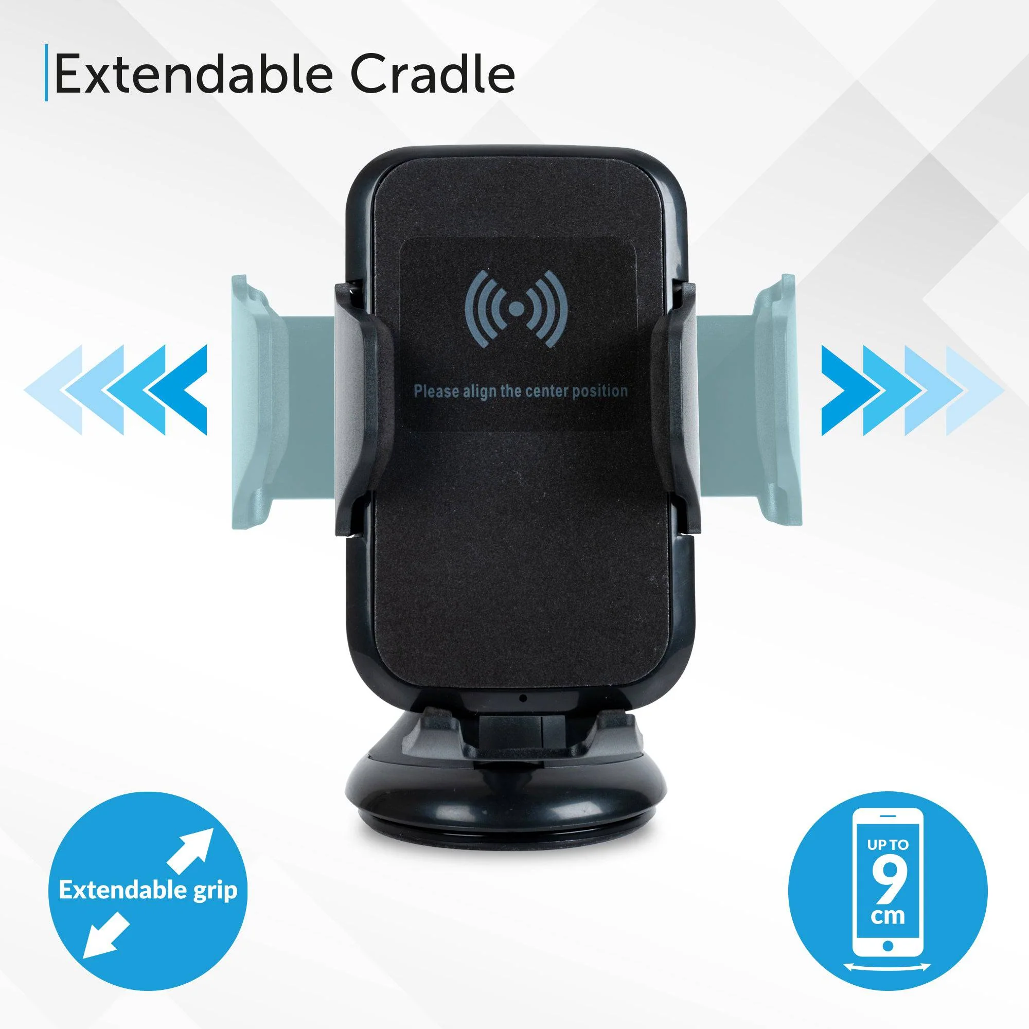 Qi Wireless Charging Phone Mount - Image 6