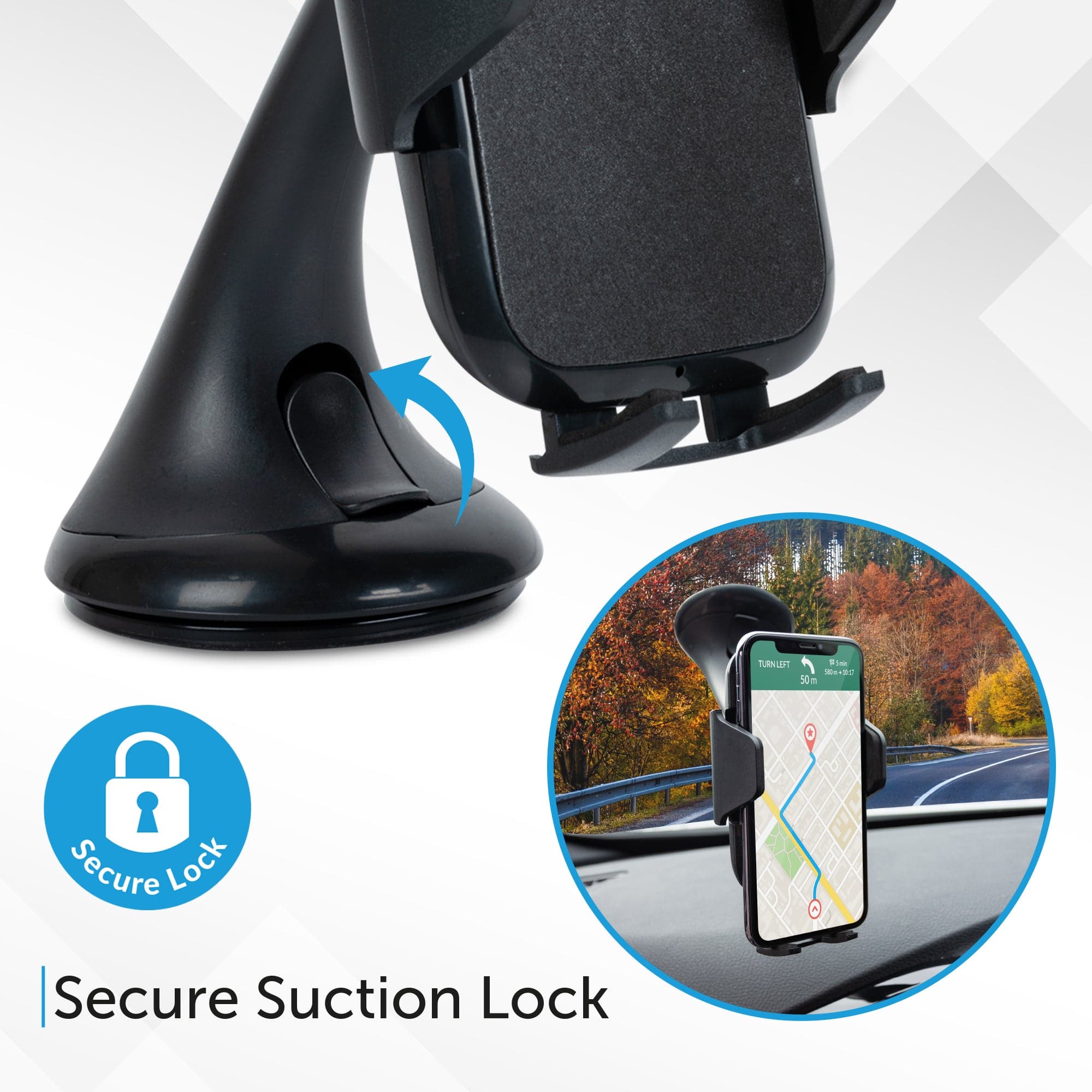 Qi Wireless Charging Phone Mount - Image 7