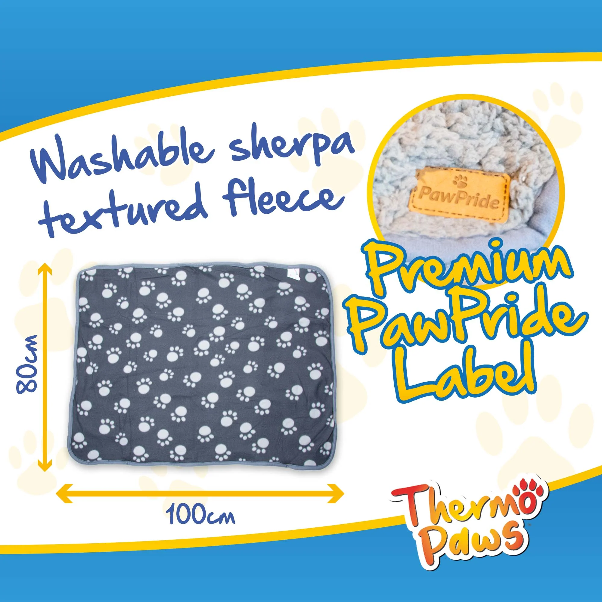 Super Soft Pet Blanket (Dark Grey) - Pawpride - Image 4