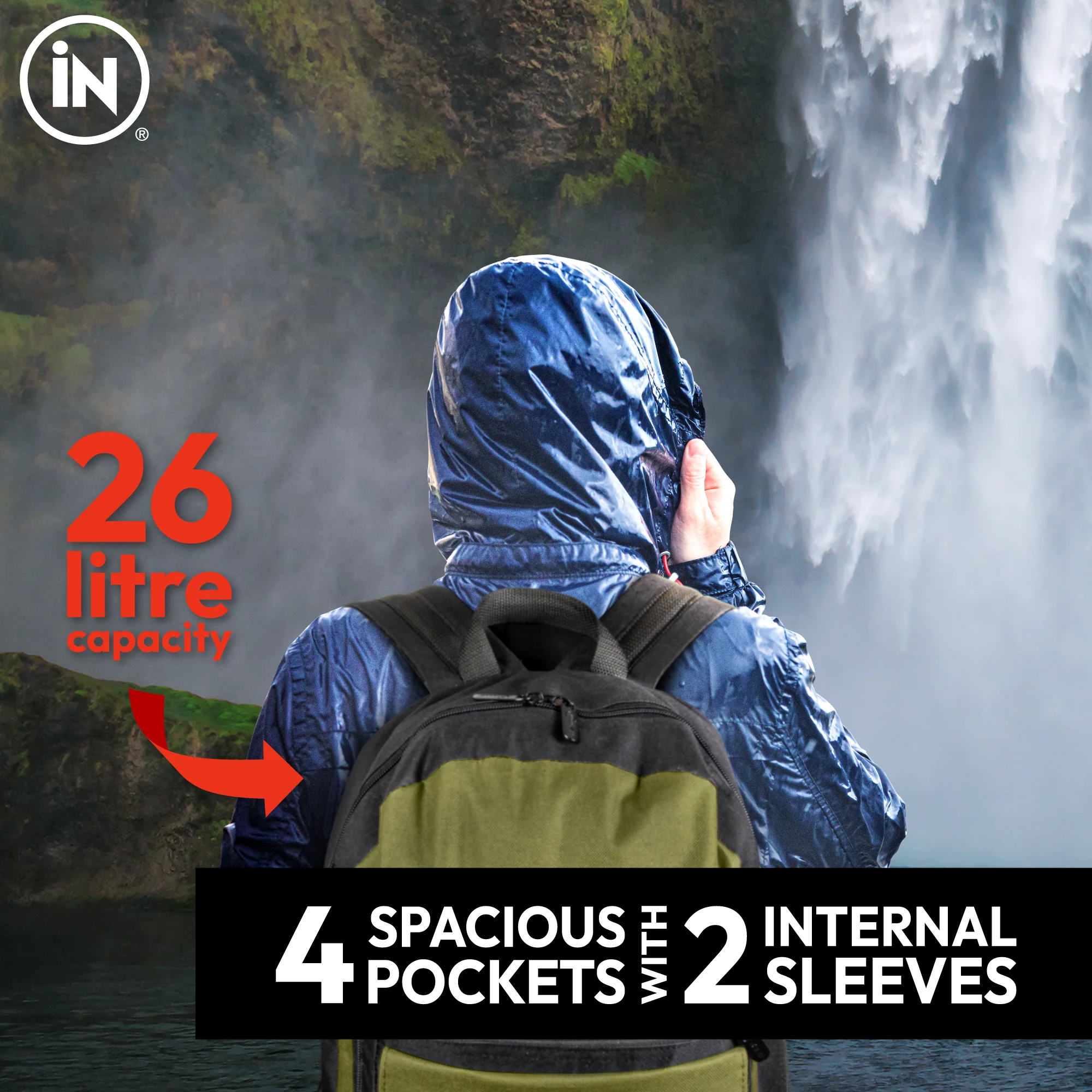 Waterproof Travel Backpack - iN Travel - Image 4