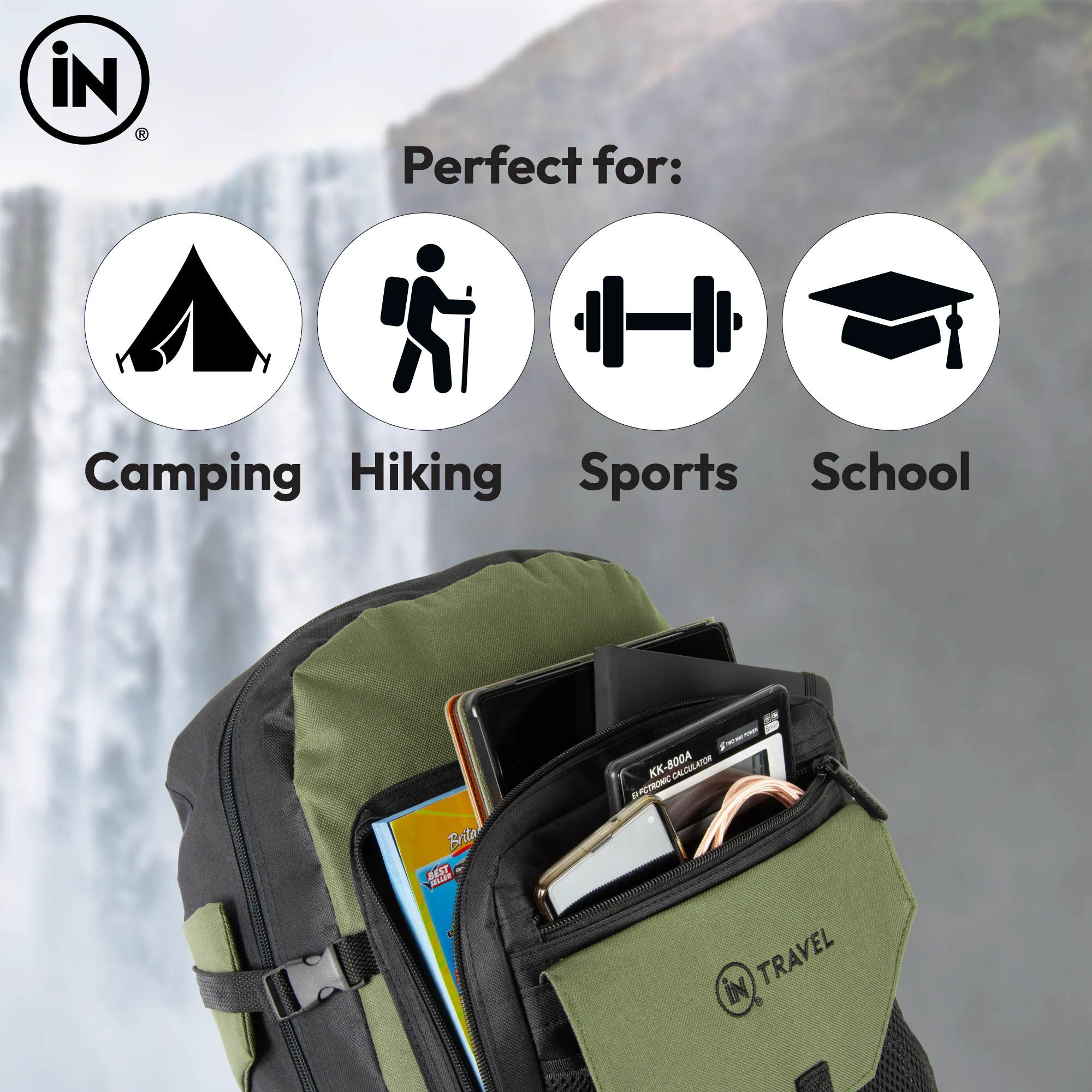 Waterproof Travel Backpack - iN Travel - Image 6